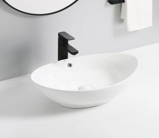 Раковина-чаша CeramaLux 9019 Белая 60 см